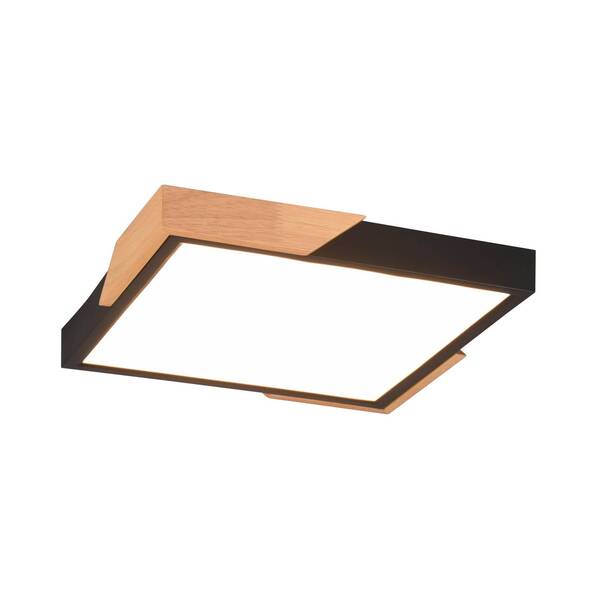  Reality Leuchten Reality Leuchten Meta Led Ceiling Lamp 31.5 X 31.5 Cm 3,000 K Black 
