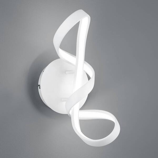  Reality Leuchten Reality Leuchten Perugia Led Wall Light With A Switch Dimmer, White 