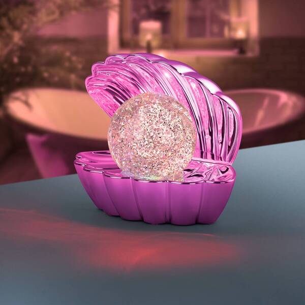  Reality Leuchten Reality Leuchten Shelly Led Table Lamp, Pink, Plastic, 18 Cm, Rgb 