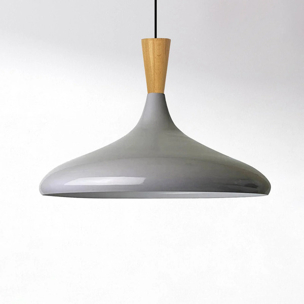  Royaltech Royaltech Chris Pendant Light, Grey/white, ø 35 Cm, Metal 