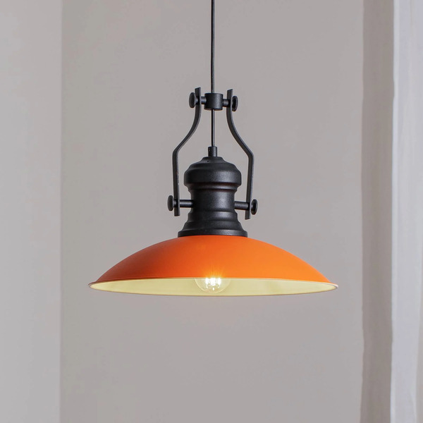  Royaltech Royaltech Fimda Pendant Light, Orange, ø 41 Cm, Metal, E27 