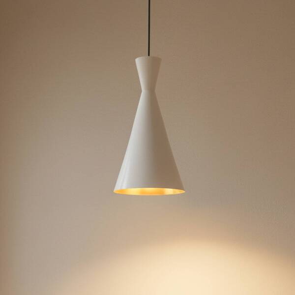  Royaltech Royaltech Glenora Pendant Light, White, ø 18 Cm, Metal, E27 