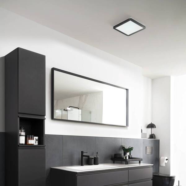  Schöner Wohnen Schöner Wohnen Flat Led Bathroom Ceiling Lamp 30cm 