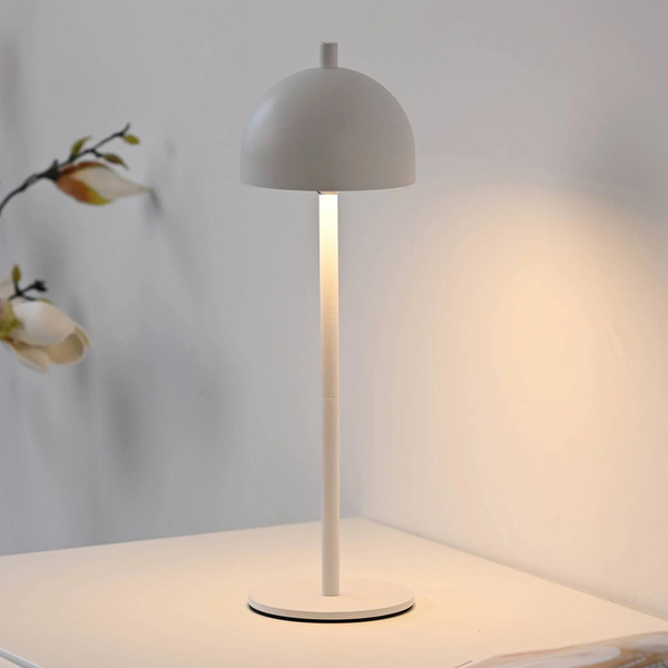  Schöner Wohnen Schöner Wohnen Led Rechargeable Table Lamp Bellies, White, Ip54 