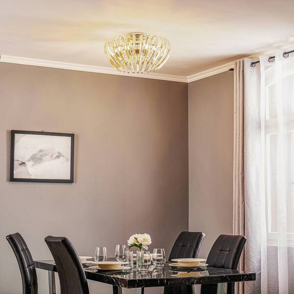 Schuller Valencia Schuller Valencia Ariadna Ceiling Light Crystal Cream 