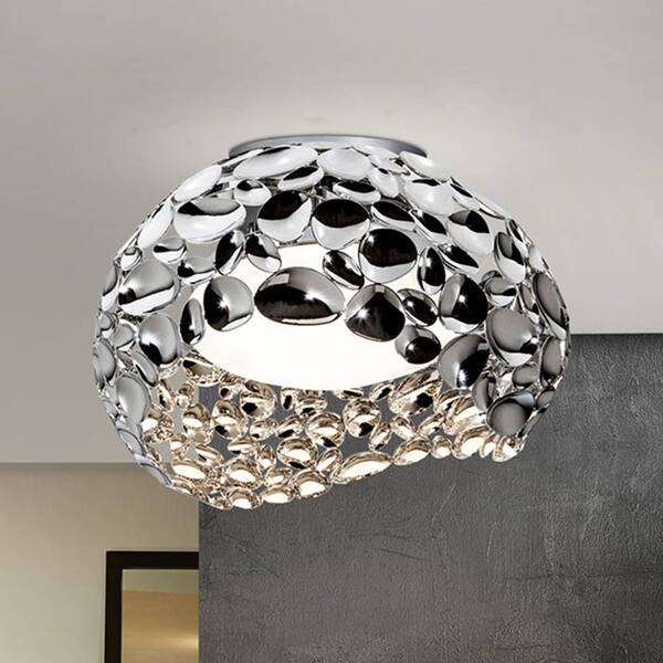  Schuller Valencia Schuller Valencia Narisa Led Ceiling Light, ø 46 Cm, Chrome 