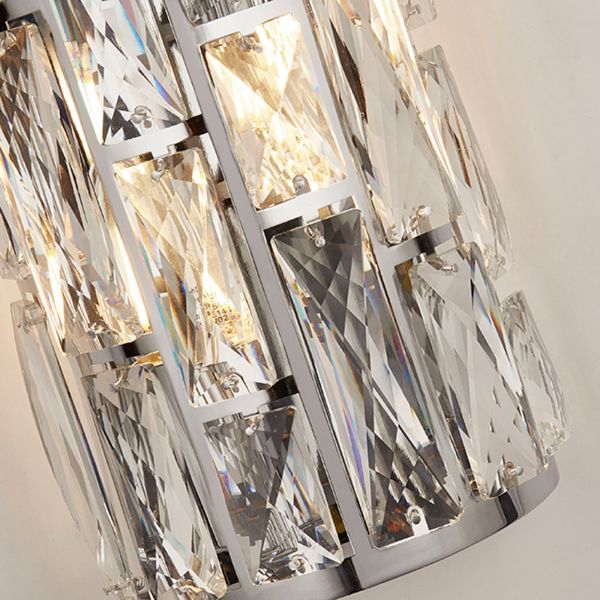  Searchlight Searchlight Bijou Wall Light With Crystals 