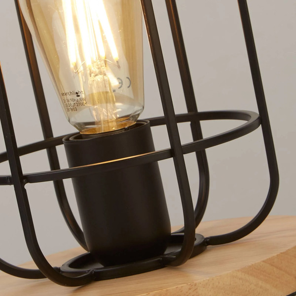  Searchlight Searchlight Cage Ii Table Lamp With Cage Shade 