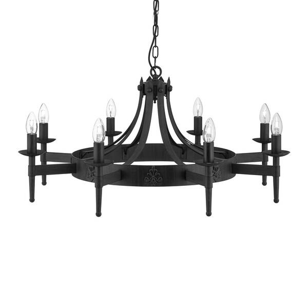  Searchlight Searchlight Cartwheel Ii Chandelier, 8-bulb 