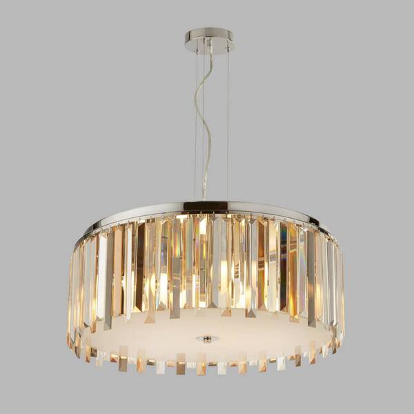  Searchlight Searchlight Clarissa Hanging Light With Crystal Prisms ø 60 Cm 