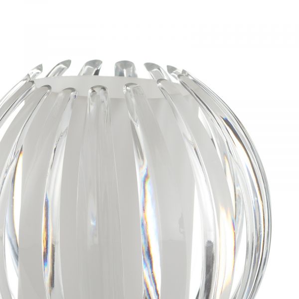  Searchlight Searchlight Claw Table Lamp, Touch Function, Clear Lampshade 
