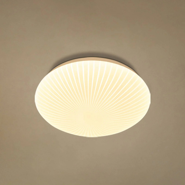 Searchlight Searchlight Malta Led Ceiling Light, ø 29 Cm, White, Acrylic, Cct 