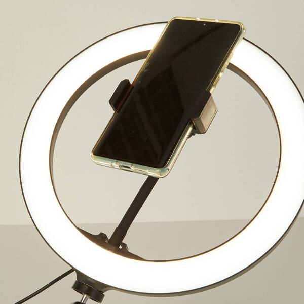  Searchlight Searchlight Selfie Tripod Led Ring Lamp, Phone Holder Usb Cct 