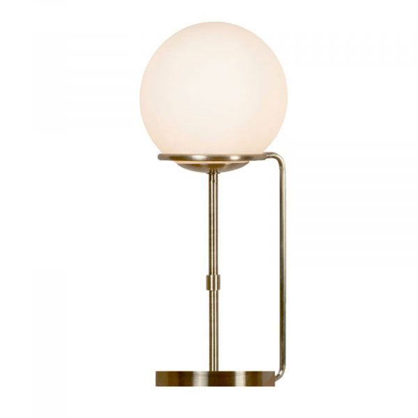  Searchlight Searchlight Sphere Table Lamp With A Spherical Glass Lampshade 