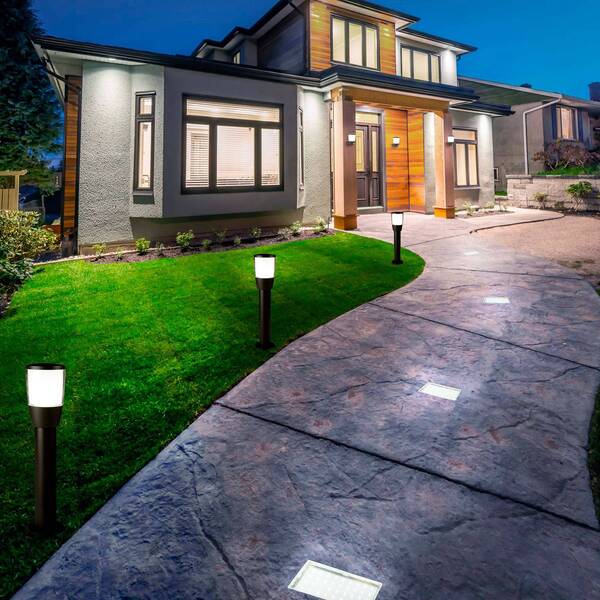  Searchlight Searchlight Tucson Pillar Light, Die-cast Aluminium 