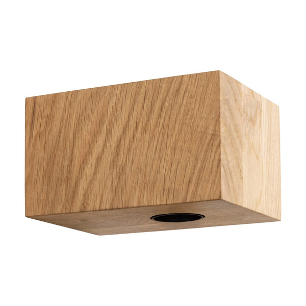  Segula Segula Cozy Wall Light, Oiled Oak, Cube Shape, E27 
