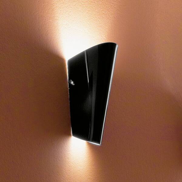  Selène Selène Bloom Wall Light Made Of Glass, Black 