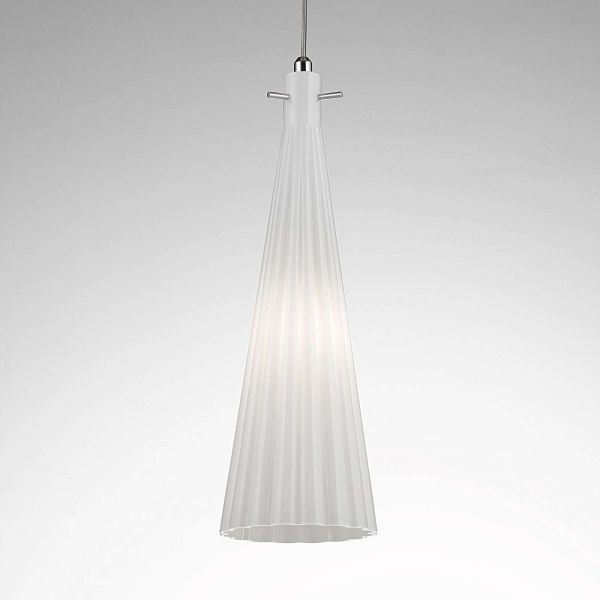  Selène Selène Costa Rica Pendant Light Made Of Glass, White 