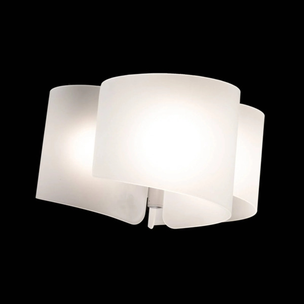  Selène Selène Papiro Ceiling Light, 3-bulb, Satinised 