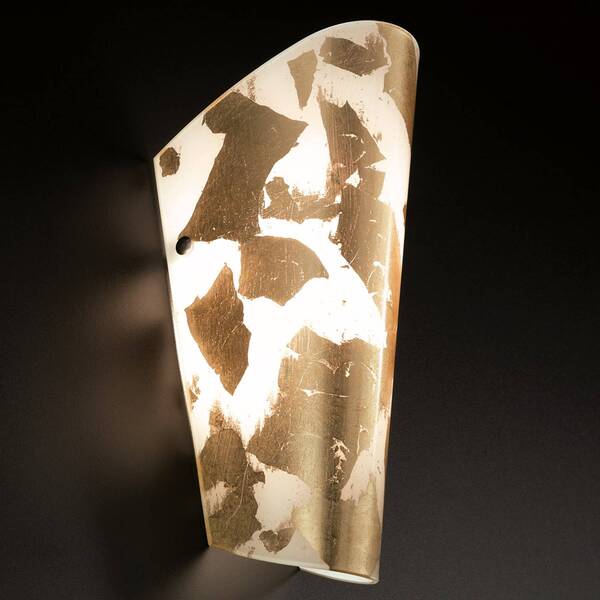  Selène Selène Pleasant Wall Light Bloom White-gold Leaf 