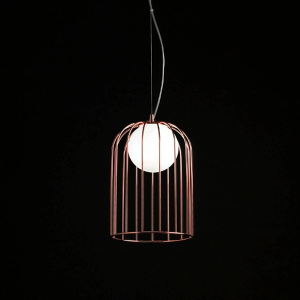  Selène Selène Small Kluvi Pendant Light With Copper Shade 