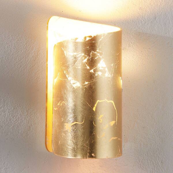  Selène Selène Wall Light Papiro, Gold 