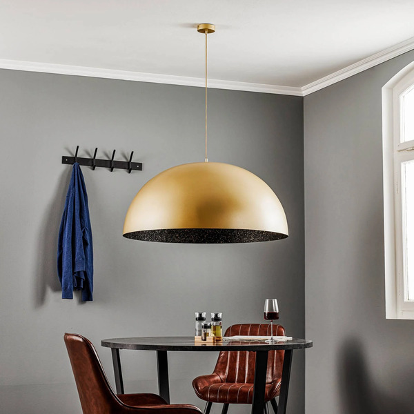  Sigma Sigma Fera Pendant Light, Gold/black Speckled, ø90cm 