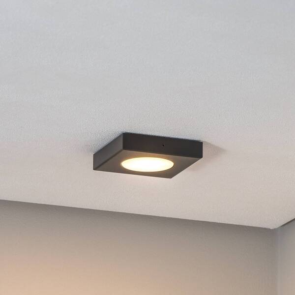 Sigma Sigma Hero Ceiling Light, 12 X 12 Cm, Black, Metal, Gx53 
