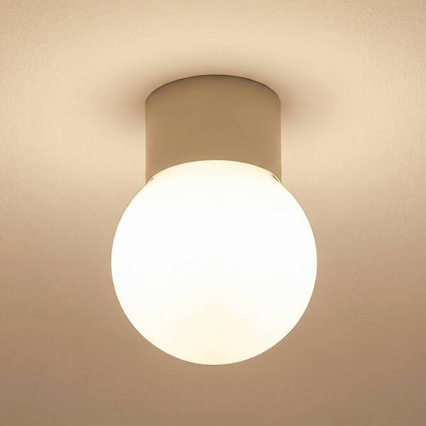  Sigma Sigma Hotel Mood 1 Ceiling Light, Grey-beige, Metal, Glass, G9 