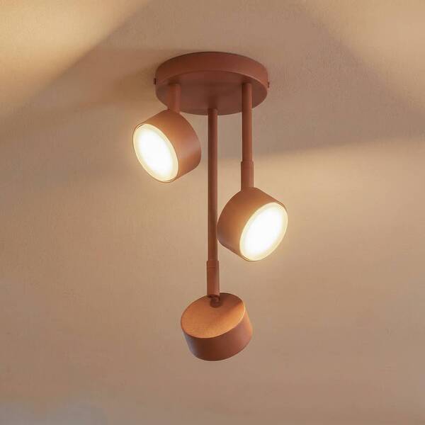  Sigma Sigma Nemo Ceiling Spotlight, 3-bulb, Red, Movable, Gx53 