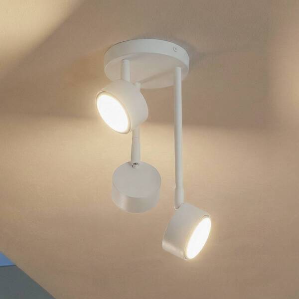  Sigma Sigma Nemo Ceiling Spotlight, 3-bulb, White, Adjustable, Gx53 