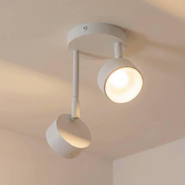  Sigma Sigma Nemo Ceiling Spotlight, 2-bulb, White, Movable, Gx53 