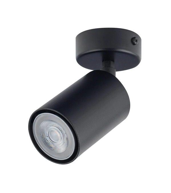  Sigma Sigma Zoom Ceiling Spotlight, 1-bulb, Black 