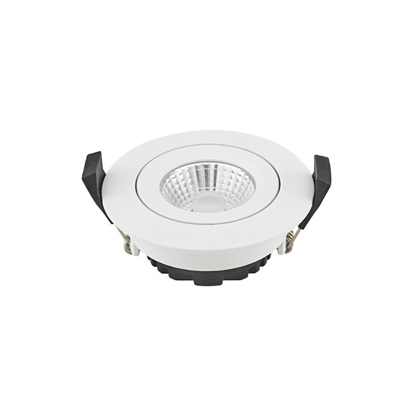  Sigor Sigor Diled Led Recessed Ceiling Spotlight, ø 8.5 Cm, 6 W, Dimmable, White 