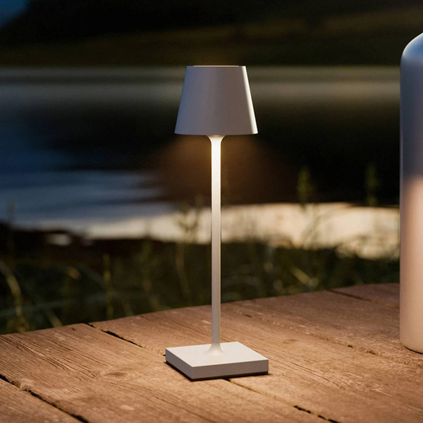  Sigor Sigor Led Battery-powered Table Lamp Nuindie Pocket, Grey, Ip54, Dimmable 