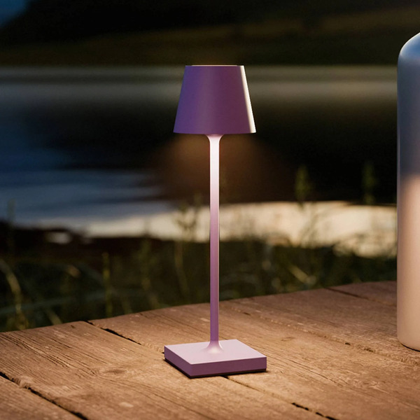  Sigor Sigor Led Battery-powered Table Lamp Nuindie Pocket, Purple, Ip54, Dimmable 