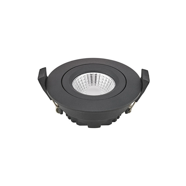  Sigor Sigor Led Recessed Ceiling Spot Diled, ø 8.5 Cm 6 W Dimmable Black 