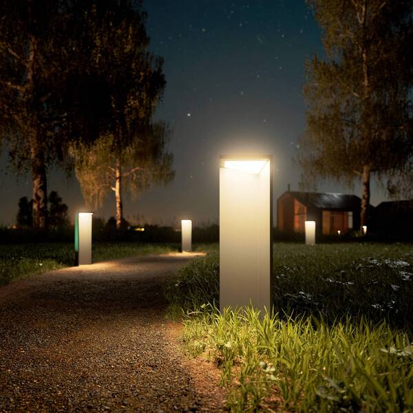  Sigor Sigor Led Rechargeable Solar Light Nusolar Anthracite, Height 50cm 