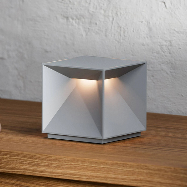  Sigor Sigor Nutalis Led Rechargeable Table Lamp, Fog Grey, Ip54, Dimmable 