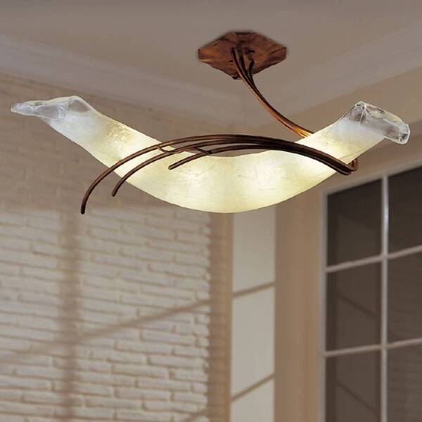  Sil-lux Sil-lux Designer Ceiling Light Roma 30 Copper Red 