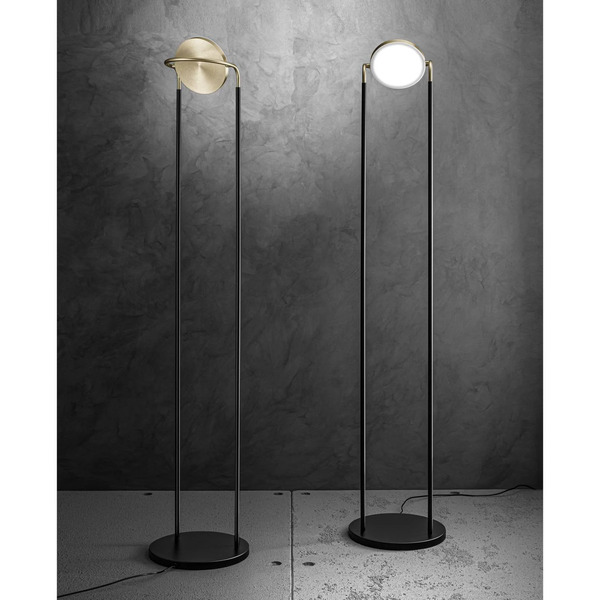  Sil-lux Sil-lux Giotto Led Floor Lamp, Tiltable, Gold 