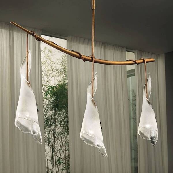  Sil-lux Sil-lux Pendant Light Kingston Glass/white Metal/copper 
