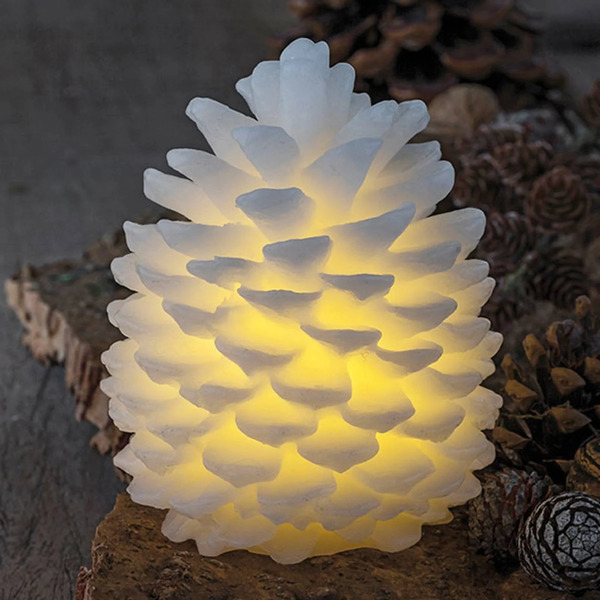 Sirius Sirius Clara Led Candle In Cone Shape, Height 14 Cm 
