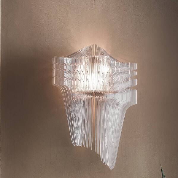  Slamp Slamp Aria Designer Wall Light, Clear 