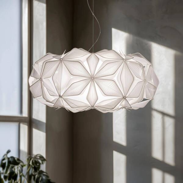  Slamp Slamp C'est La Vie Hanging Light, White/transparent Cable, ø 53 Cm 