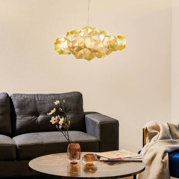  Slamp Slamp Drusa - Designer Hanging Light, Cream 