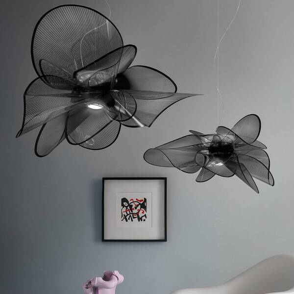  Slamp Slamp La Belle étoile Led Hanging Light Black ø73cm 