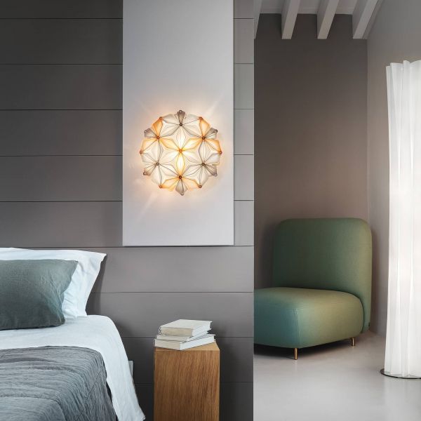  Slamp Slamp La Vie Mini Ceiling Light Width 34cm Amber 