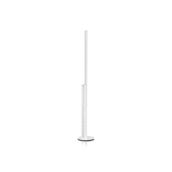  Slamp Slamp Led Floor Lamp Modula Twisted, Pleated, Light Grey 