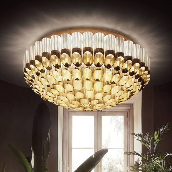  Slamp Slamp Odeon Ceiling Ceiling Light, Gold, ø 102 Cm 
